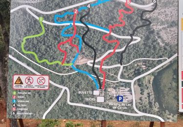 Tour Wandern Carcès - cartes chutes de caramy - Photo