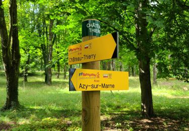 Randonnée Marche Château-Thierry - Les vignes Castelles - parcours B - Photo