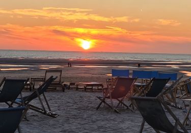 Percorso Marcia Le Touquet-Paris-Plage - balade du soir J3 - Photo