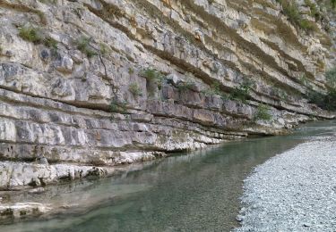 Trail Walking Barret-sur-Méouge - 05 gorges meouge 03.08.23. semi aquatique un - Photo