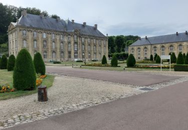 Tour Rennrad Coucy-le-Château-Auffrique - forêt de saint gobain  - Photo