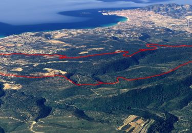 Tocht Stappen La Cadière-d'Azur - La Peyguiere - Revers de Bocquié - Le télégraphe - La barbarie - Photo