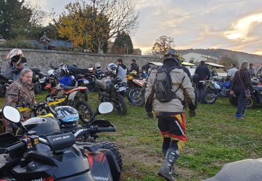 Tocht Moto-cross Issoire - Téléthon  vezezoux  - Photo