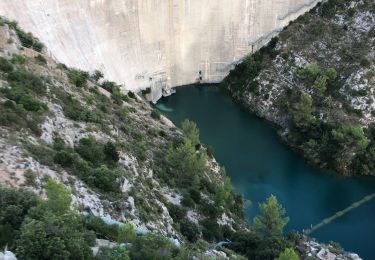 Excursión Senderismo Saint-Marc-Jaumegarde - Le barrage de bilobé - Photo