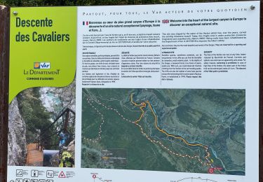 Trail Walking Aiguines - La Maline-Imbut-Vidal - Photo