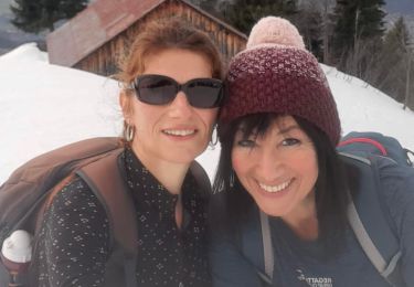 Tour Schneeschuhwandern Cordon - ARAVIS: CABANE DU PETIT PATRE au départ de 