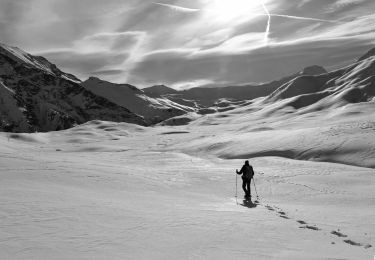 Tocht Sneeuwschoenen Orcières - Orcières - Télémix de Rocherousse - Plateau de Jujal - Chalet Joubert - Station - Photo