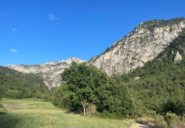 Tour Wandern Estoublon - Lez elle - Photo