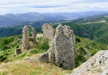 Randonnée Marche Saint-Laurent-du-Pape - Château de Pierre Gourde 13km - Photo