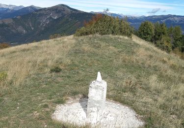 Tour Pfad Annot - KM vertical  - Photo