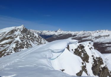 Tour Skiwanderen Molines-en-Queyras - Pic Traversier - Photo