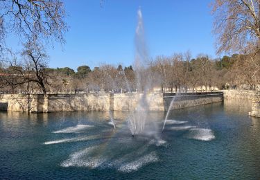 Tour Wandern Nîmes - Nimes  - Photo