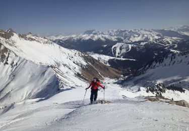 Trail Touring skiing Taninges - pointe de Chalune  - Photo