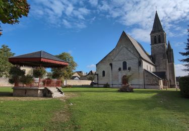 Trail Walking Restigné - Restigné - GRP Coteaux de Bourgueil Benais Ingrandes-de-Touraine - 24.3km 220m 5h30 (55mn) - 2024 09 28 - Photo