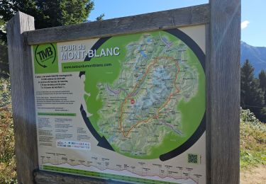 Tour Wandern Saint-Gervais-les-Bains - J15 - R14 - Bellevue - Col de Voza - Bionnassay - Le Planet - L'Are - Photo