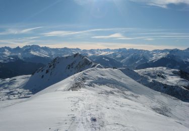 Excursión Esquí de fondo La Léchère - Crêtes de Grand Naves - Photo