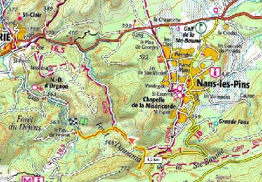 Randonnée Marche Saint-Zacharie - Source de l'Huveaune 130m+ depuis St Zacharie - Photo