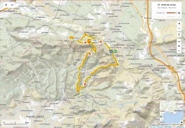 Tour Mountainbike Cadolive - Grand Puech par la Fève  D+870m - Photo