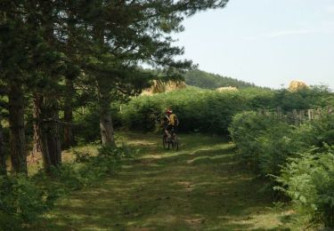 Tocht Mountainbike Hendaye - Traversée Pyrénées 2005 Etape1 - Photo