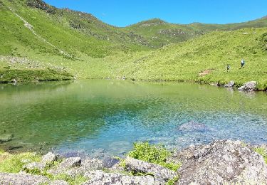 Trail Walking Bagnères-de-Bigorre - Chiroulet,lac bleu,col de Bareilles,lac d'outre,Chiroulet - Photo