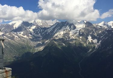 Randonnée Vélo Les Contamines-Montjoie - mont jolie par combaz et descente par l épaule  - Photo