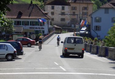 Trail Mountain bike Saint-Hippolyte - Grandes Traversées du Jura - Gorges du Doubs - Photo