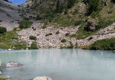 Tour Wandern Le Monêtier-les-Bains - lac blanc de la douche - Photo
