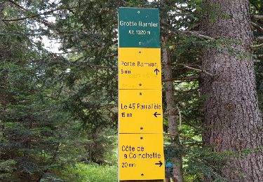 Trail Running Corrençon-en-Vercors - cabane de charrette et 45eme parallèle  - Photo