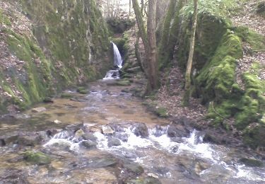 Tocht Stappen Saint-Alban-les-Eaux - Des Gorges du désert aux sources de la Montouse - Photo