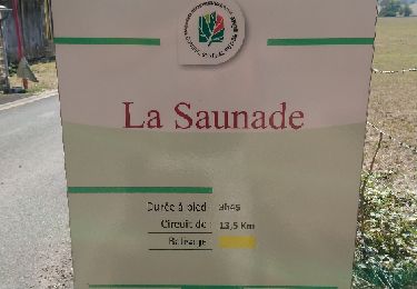 Randonnée Marche nordique Landogne - La Saunade - Photo