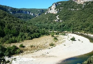 Percorso Marcia Saint-Remèze - Ardèche jour 2 - Sentier des gorges aval V2 - Photo
