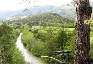 Tour Mountainbike Saint-Auban - Grande Traversée des PréAlpes à VTT : St Auban - Gars - Photo