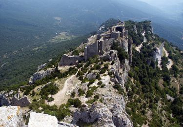 Randonnée Marche Duilhac-sous-Peyrepertuse - Château de Peyrepertuse - Duilhac sous Peyrepertuse - Photo