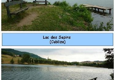 Randonnée V.T.T. Cublize - Autour du Lac des Sapins par Saint-Claude-Huissel - Photo