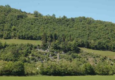 Randonnée Marche Montégut-Plantaurel - Chemin du Piémont Pyrénéen - du château de la Hille à la Grausse - Photo