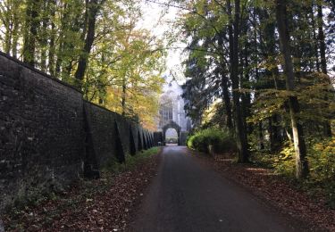 Trail Walking Anhée - Balade de l'abbaye de Maredsous à Ermeton-sur-Biert - Photo