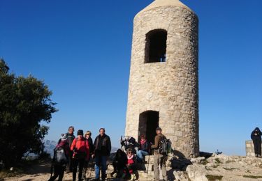 Tocht Stappen Saint-Zacharie - puyloubier St Jean du Puy trace 2018 - Photo