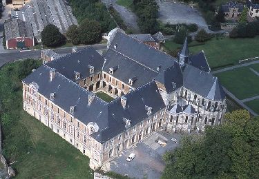 Tocht Stappen Saint-Michel - L'abbaye de Saint-Michel - Photo