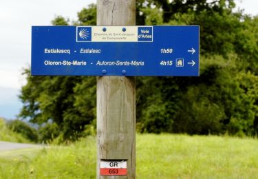Trail Walking Lacommande - La voie d'Arles de Lacommande à Oloron - Photo