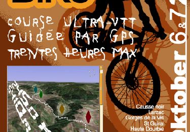 Tocht Mountainbike Aguessac - GéoBike - Tour des Grands Causses - Edition 2008 - Photo