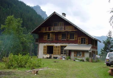 Tocht Stappen Sixt-Fer-à-Cheval - Chaîne des Fiz - De Sixt Fer à Cheval au refuge Alfred Wills - Photo