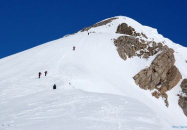 Tocht Sneeuwschoenen Laruns - Randonnée raquettes Pic de Peyrelue 2441m - Photo