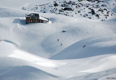 Tocht Sneeuwschoenen Laruns - Raquettes au Pic de Peyreget - Photo