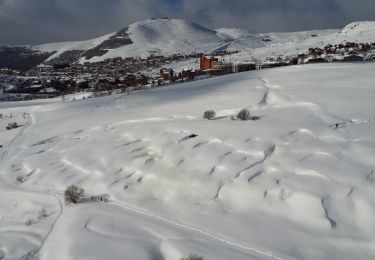 Tocht Sneeuwschoenen Huez - Alpe d'Huez - Pierre Ronde - Photo