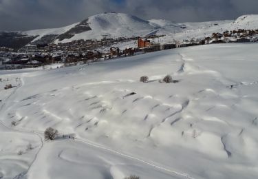 Tour Schneeschuhwandern Huez - Alpe d'Huez - Pierre Ronde - Photo