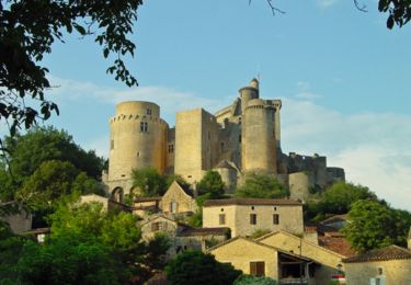 Excursión Senderismo Saint-Front-sur-Lémance - Bonaguil, du château à l'église de Lastreilles - Pays de la vallée du Lot - Photo