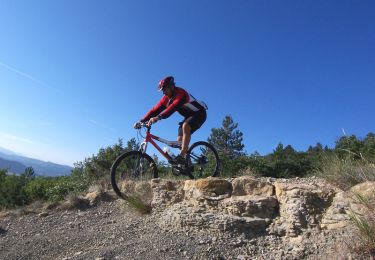 Trail Mountain bike Peyruis - Base VTT FFCT Val de Durance -  La Chapelle d'Augès - Circuit n°17 - Peyruis - Photo