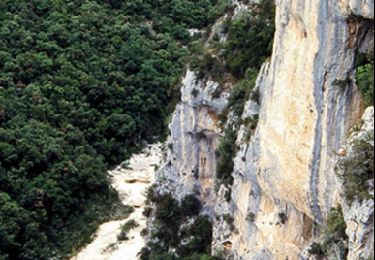 Tour Wandern Lussan - Gorges du Merderis - La Lèque - Photo