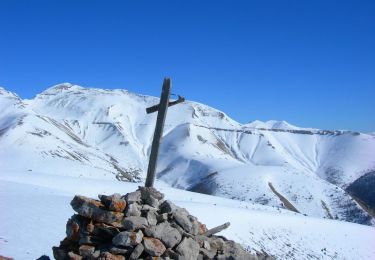Trail Snowshoes Thorame-Haute - Le Courradour (2230m)en raquettes - Photo