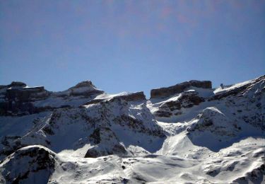 Tocht Sneeuwschoenen Gavarnie-Gèdre - Col du Pourteillou - Gèdre - Photo
